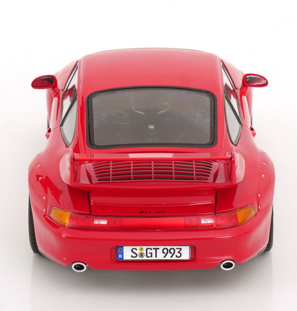 KK-SCALE - 1/18 - PORSCHE - 911 993 GT2 COUPE 1996 - BBS RIMS - RED - Garage 73