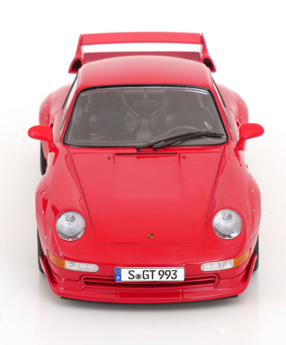 KK-SCALE - 1/18 - PORSCHE - 911 993 GT2 COUPE 1996 - BBS RIMS - RED - Garage 73