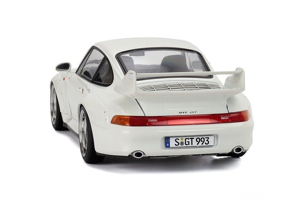 KK - SCALE - 1/18 - PORSCHE - 911 993 GT2 COUPE 1996 - BBS RIMS - WHITE - Garage 73