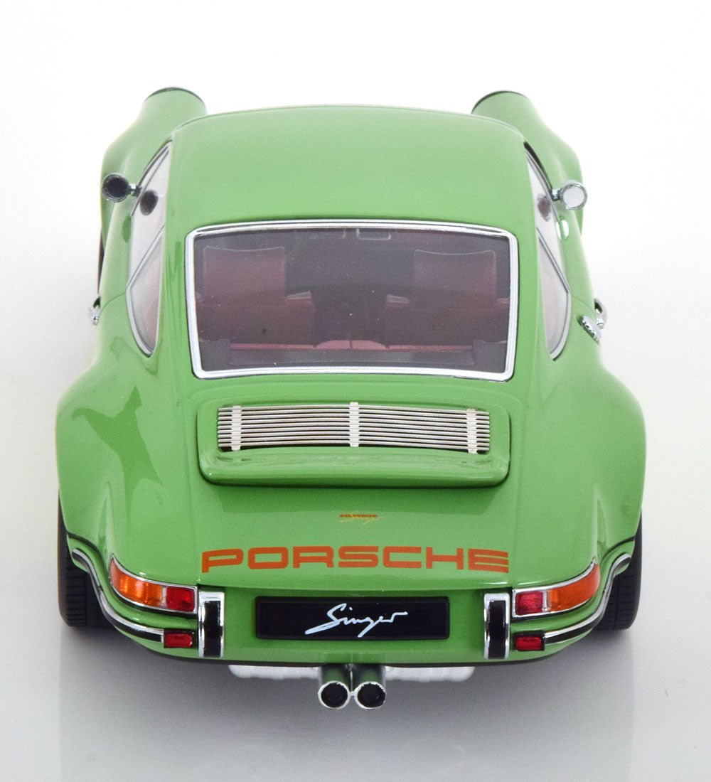 KK-SCALE - 1/18 - PORSCHE - Singer 911 Coupe green - Garage 73