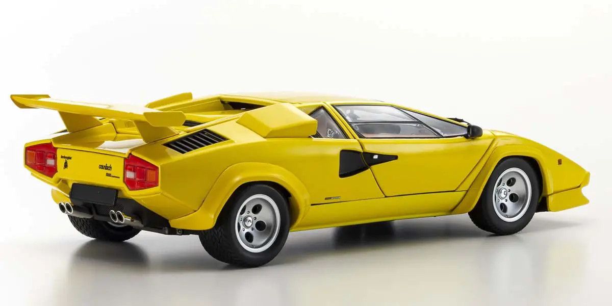 Kyosho 1/18 Lamborghini Countach LP5000 Quattrovalvole (Yellow) - Garage 73