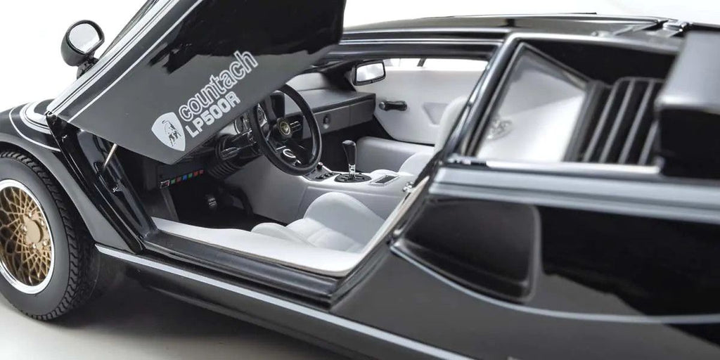 KYOSHO - 1/18 - Lamborghini Countach LP500R (Black) - Garage 73