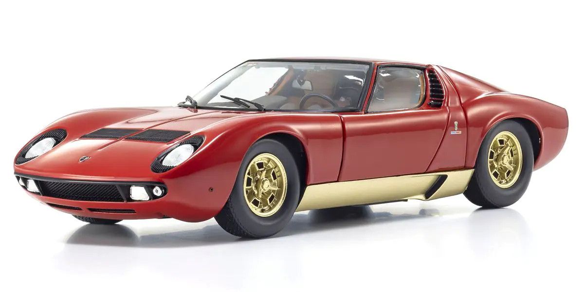 KYOSHO - 1/18 - LAMBORGHINI MIURA P 400 (RED) - Garage 73