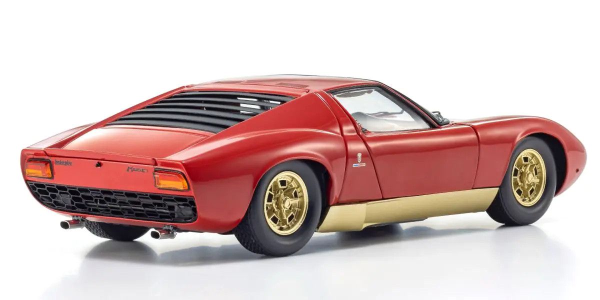 KYOSHO - 1/18 - LAMBORGHINI MIURA P 400 (RED) - Garage 73