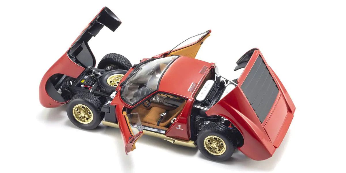 KYOSHO - 1/18 - LAMBORGHINI MIURA P 400 (RED) - Garage 73