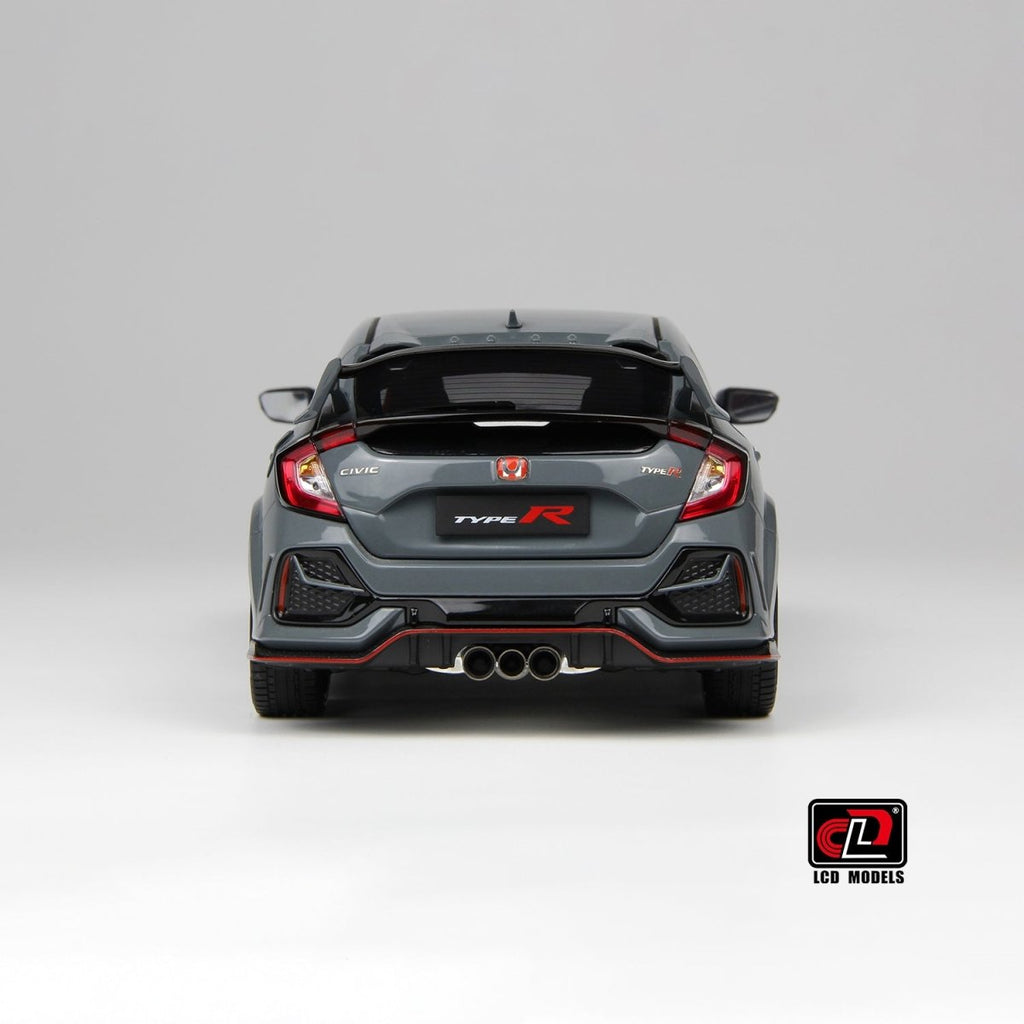 LCD 1/18 Honda Civic Type R FK8 2020 - Cement Grey - Garage 73