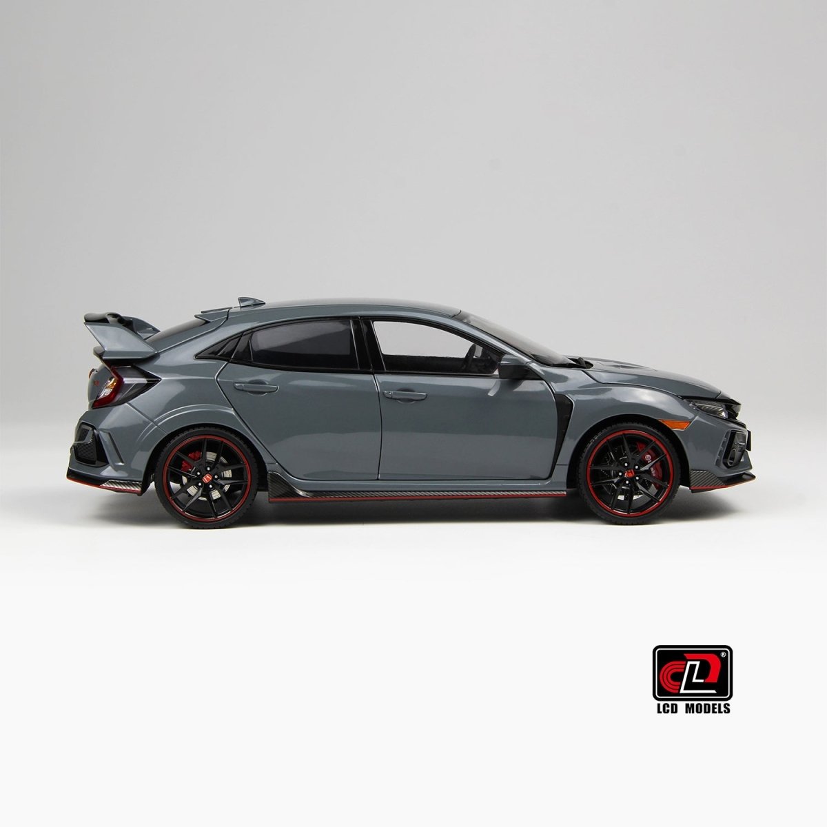 LCD 1/18 Honda Civic Type R FK8 2020 - Cement Grey - Garage 73