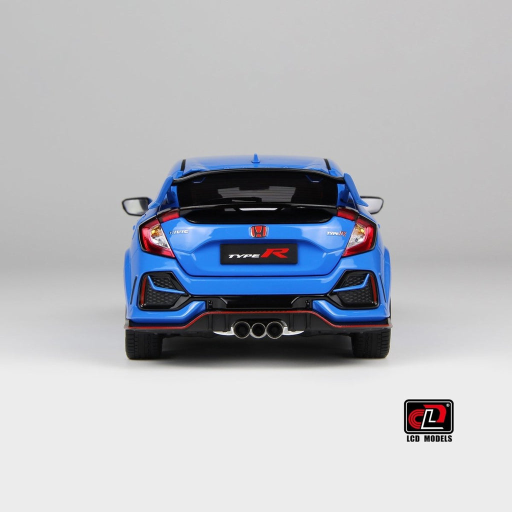 LCD 1/18 Honda Civic Type R FK8 2020 - Racing Blue - Garage 73