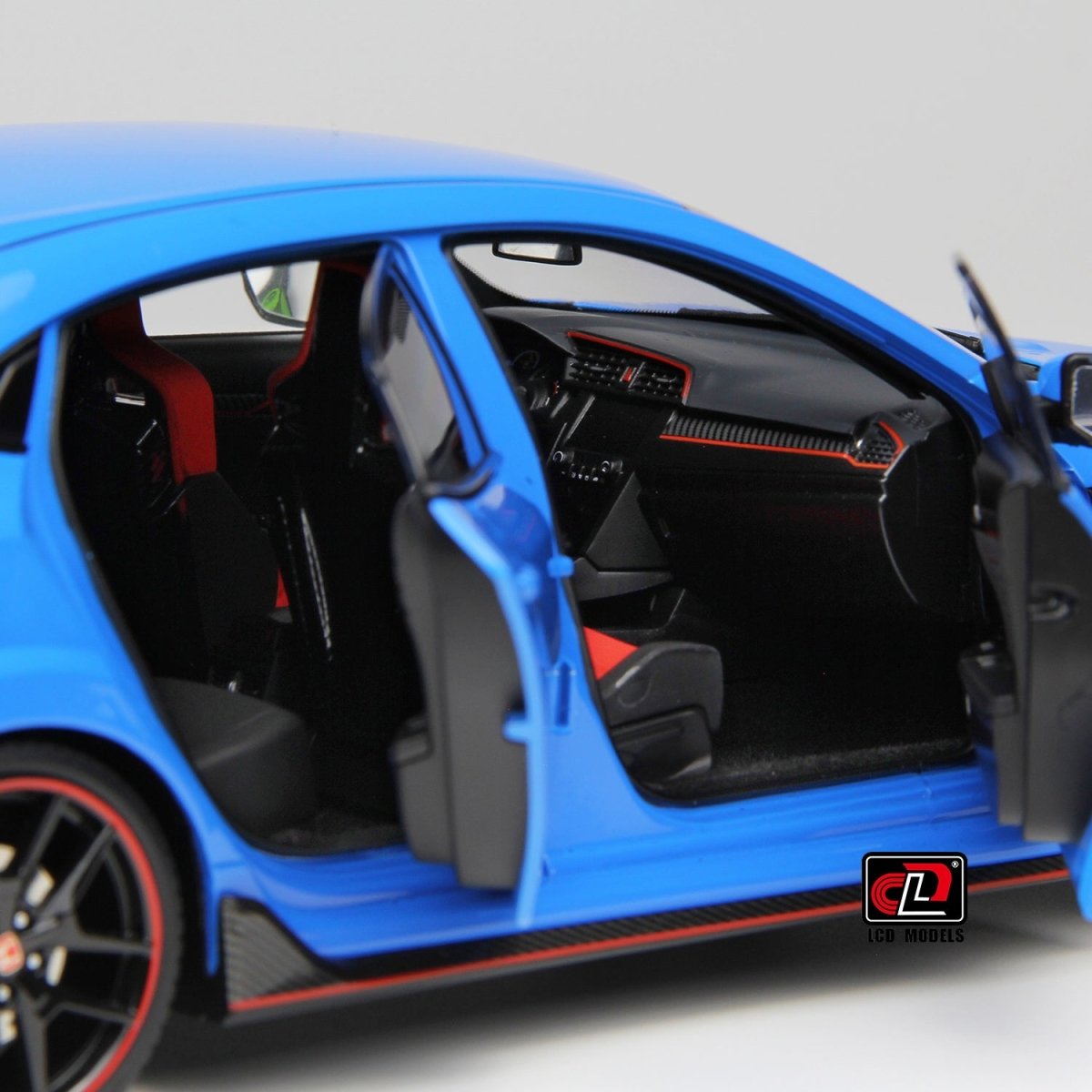 LCD 1/18 Honda Civic Type R FK8 2020 - Racing Blue - Garage 73