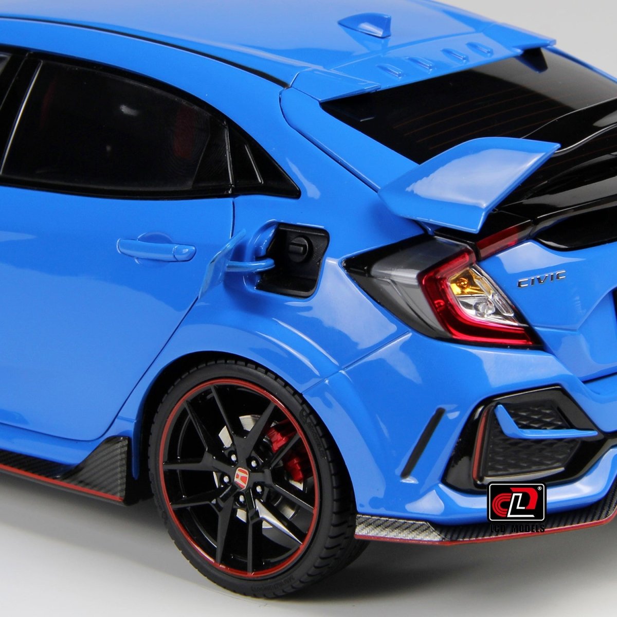 LCD 1/18 Honda Civic Type R FK8 2020 - Racing Blue - Garage 73
