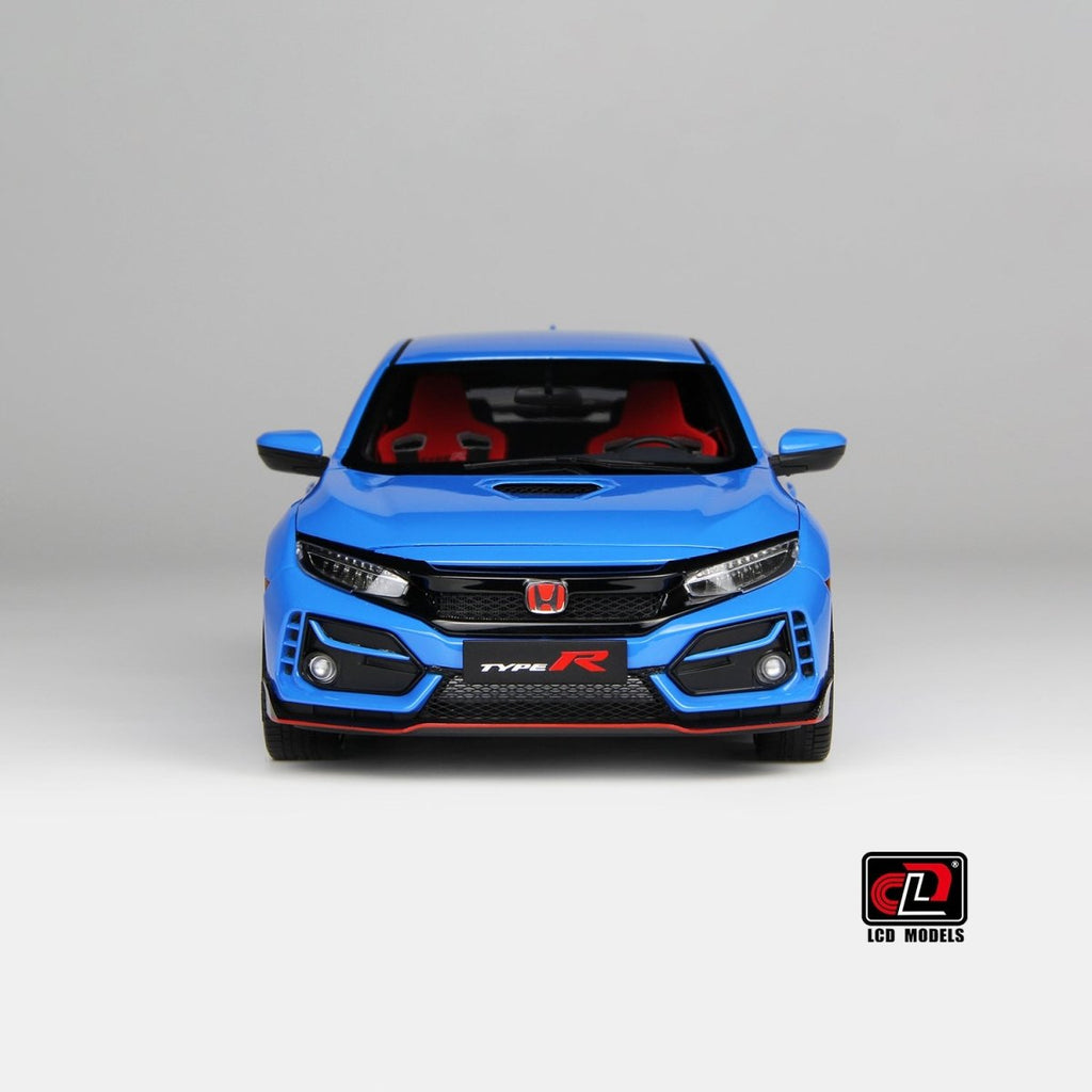 LCD 1/18 Honda Civic Type R FK8 2020 - Racing Blue - Garage 73