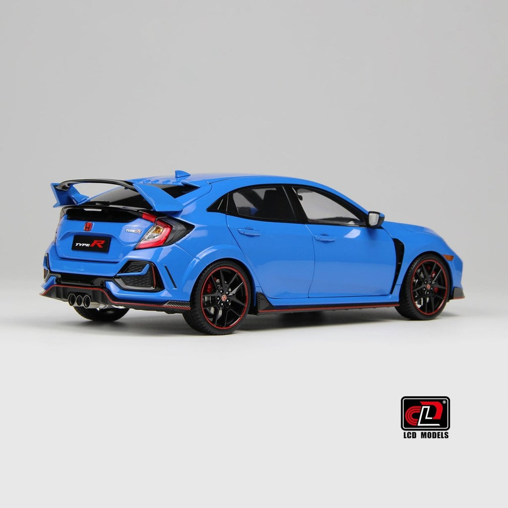 LCD 1/18 Honda Civic Type R FK8 2020 - Racing Blue - Garage 73
