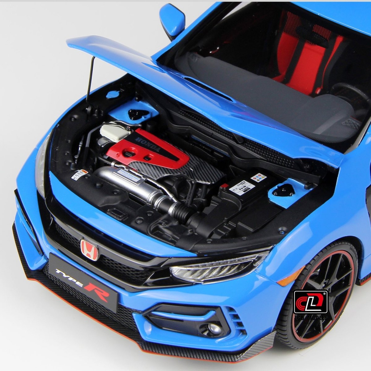 LCD 1/18 Honda Civic Type R FK8 2020 - Racing Blue - Garage 73
