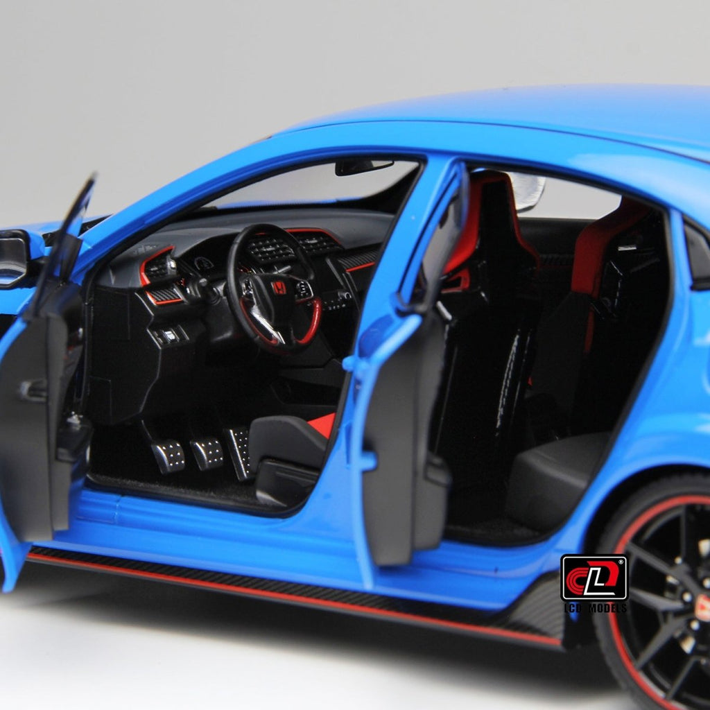 LCD 1/18 Honda Civic Type R FK8 2020 - Racing Blue - Garage 73