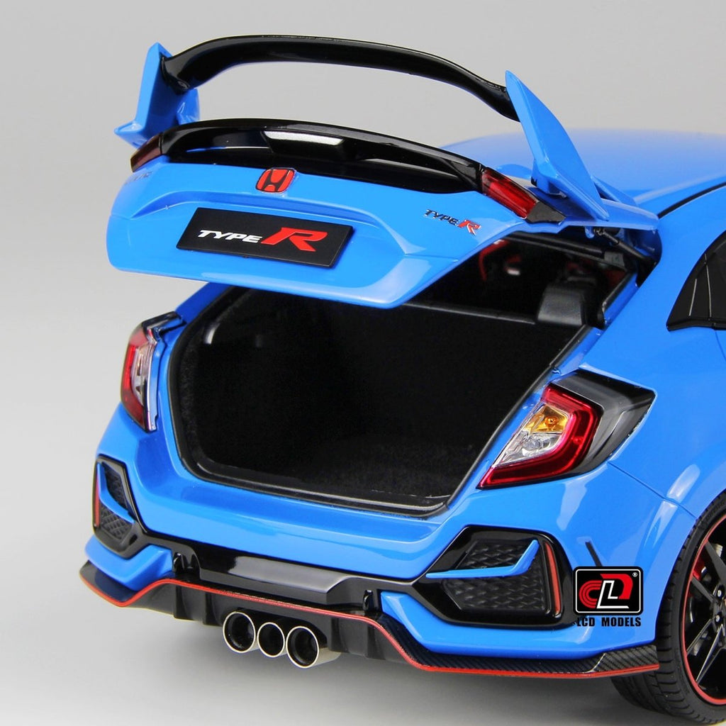 LCD 1/18 Honda Civic Type R FK8 2020 - Racing Blue - Garage 73
