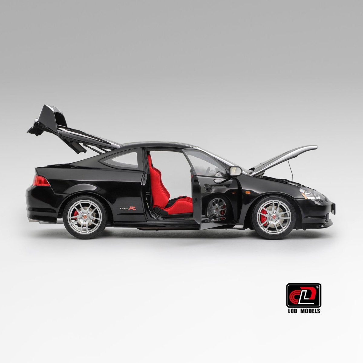 LCD 1/18 Honda Integra Type R (DC5) - Black - Garage 73