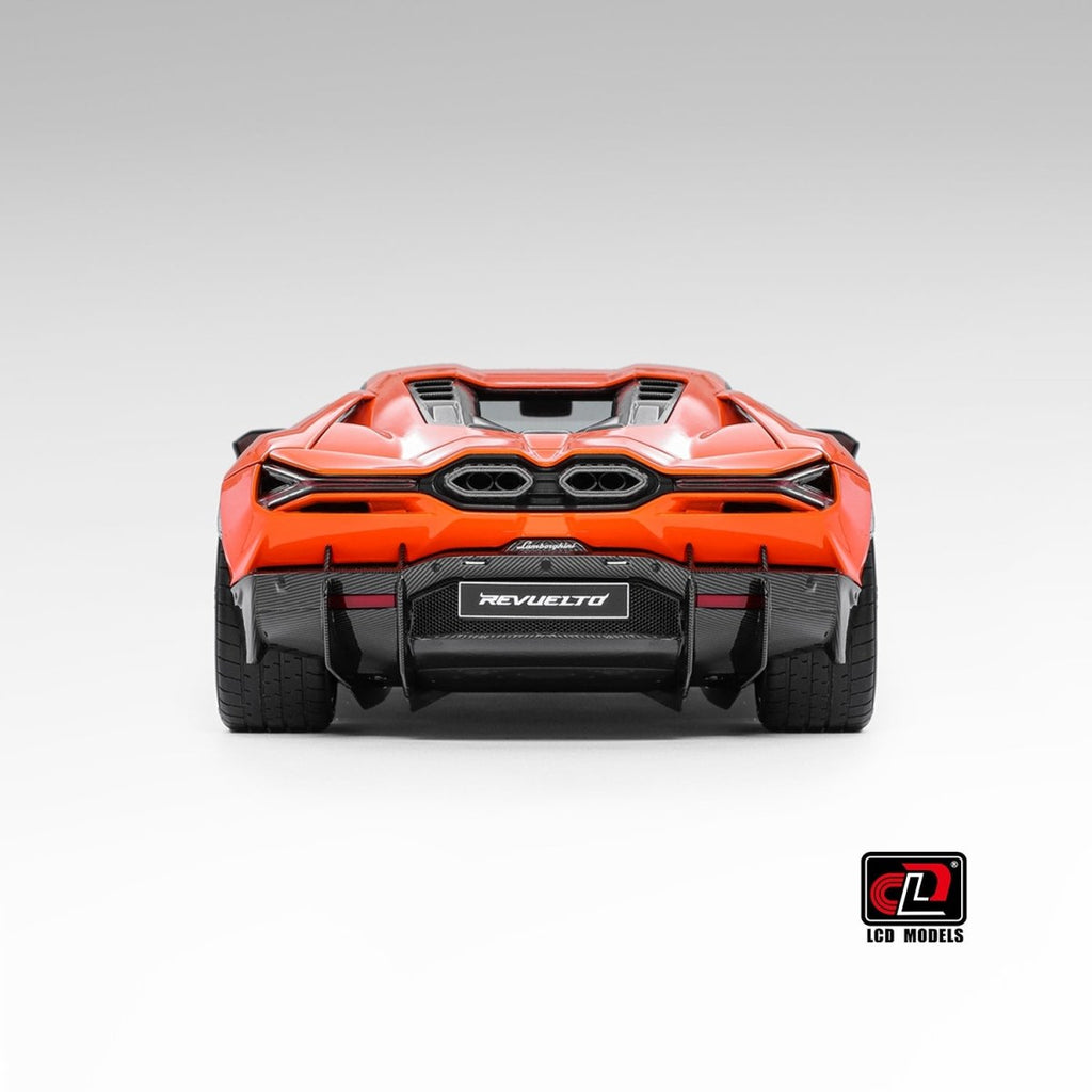 LCD 1/18 Lamborghini Revuelto - Orange - Garage 73