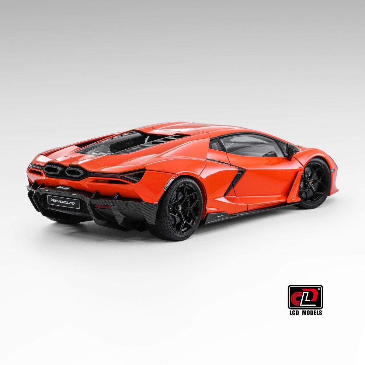 LCD 1/18 Lamborghini Revuelto - Orange - Garage 73