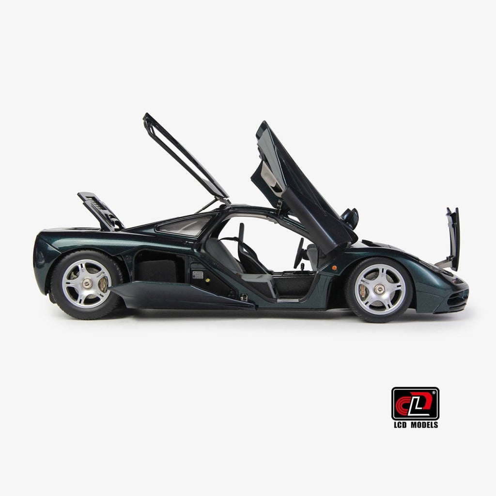 LCD 1/18 McLaren F1 XP5 - Green Diecast Model Car - Garage 73