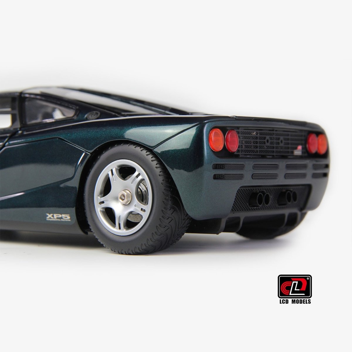 LCD 1/18 McLaren F1 XP5 - Green Diecast Model Car - Garage 73