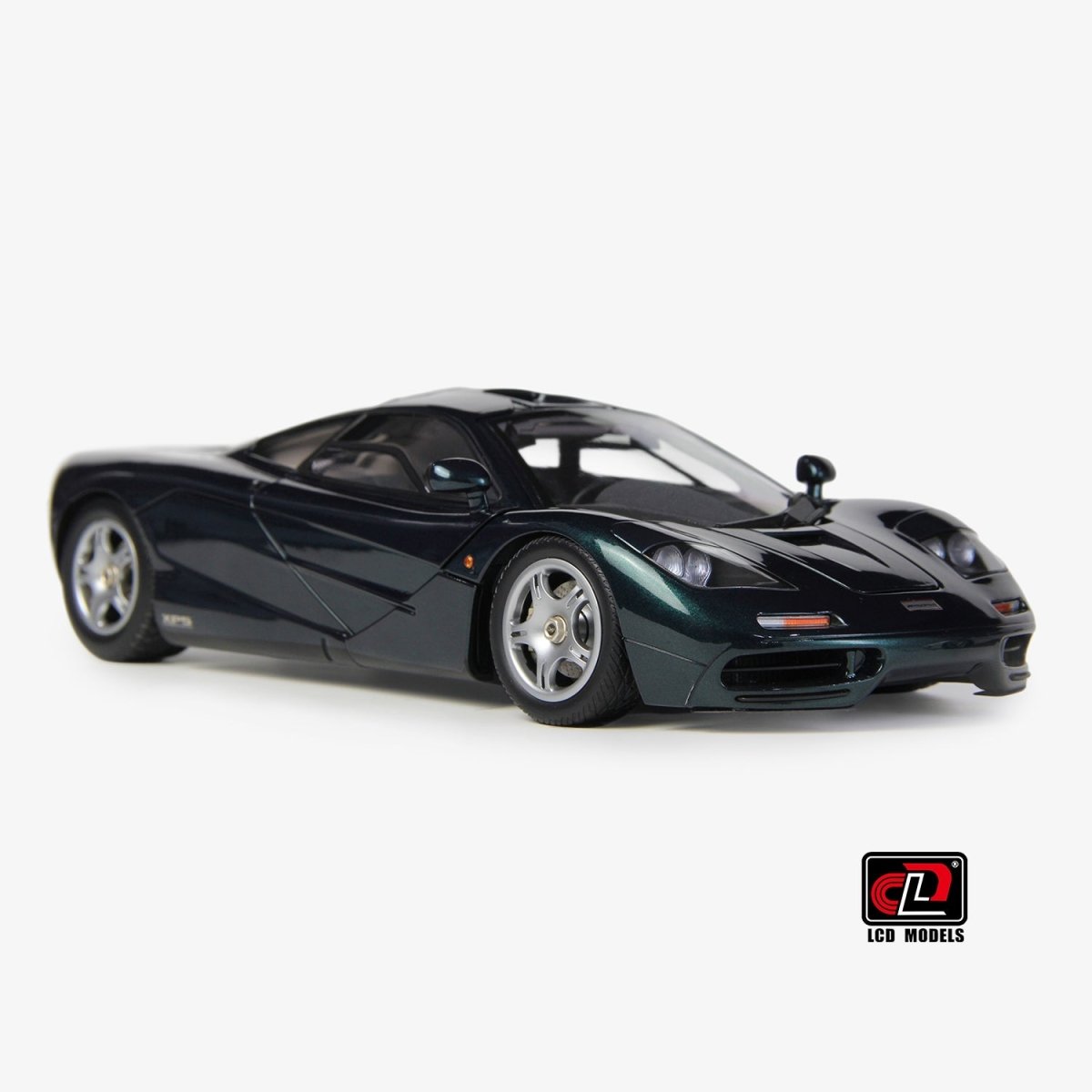 LCD 1/18 McLaren F1 XP5 - Green Diecast Model Car - Garage 73