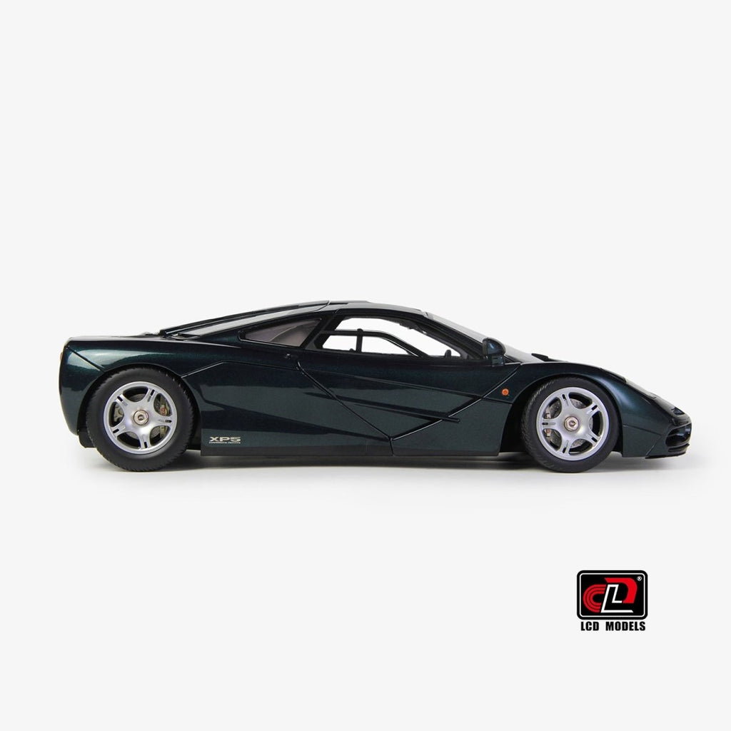 LCD 1/18 McLaren F1 XP5 - Green Diecast Model Car - Garage 73