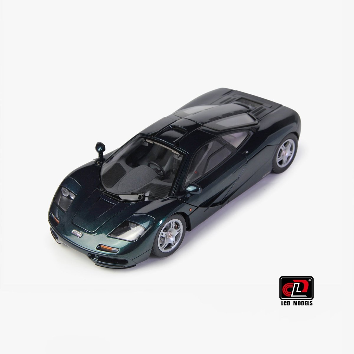 LCD 1/18 McLaren F1 XP5 - Green Diecast Model Car - Garage 73