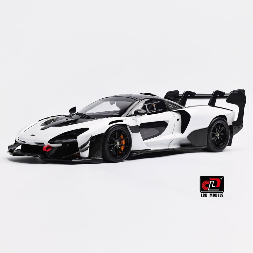 LCD 1/18 MCLAREN SENNA GTR - WHITE - Garage 73