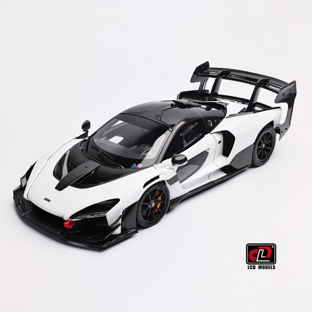 LCD 1/18 MCLAREN SENNA GTR - WHITE - Garage 73