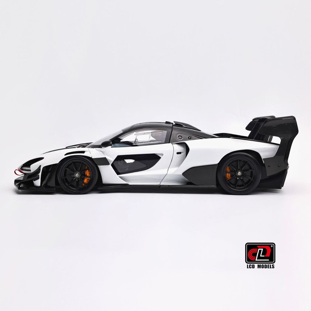 LCD 1/18 MCLAREN SENNA GTR - WHITE - Garage 73