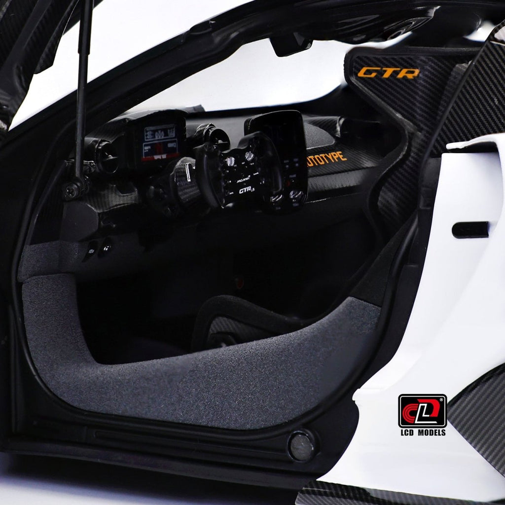 LCD 1/18 MCLAREN SENNA GTR - WHITE - Garage 73