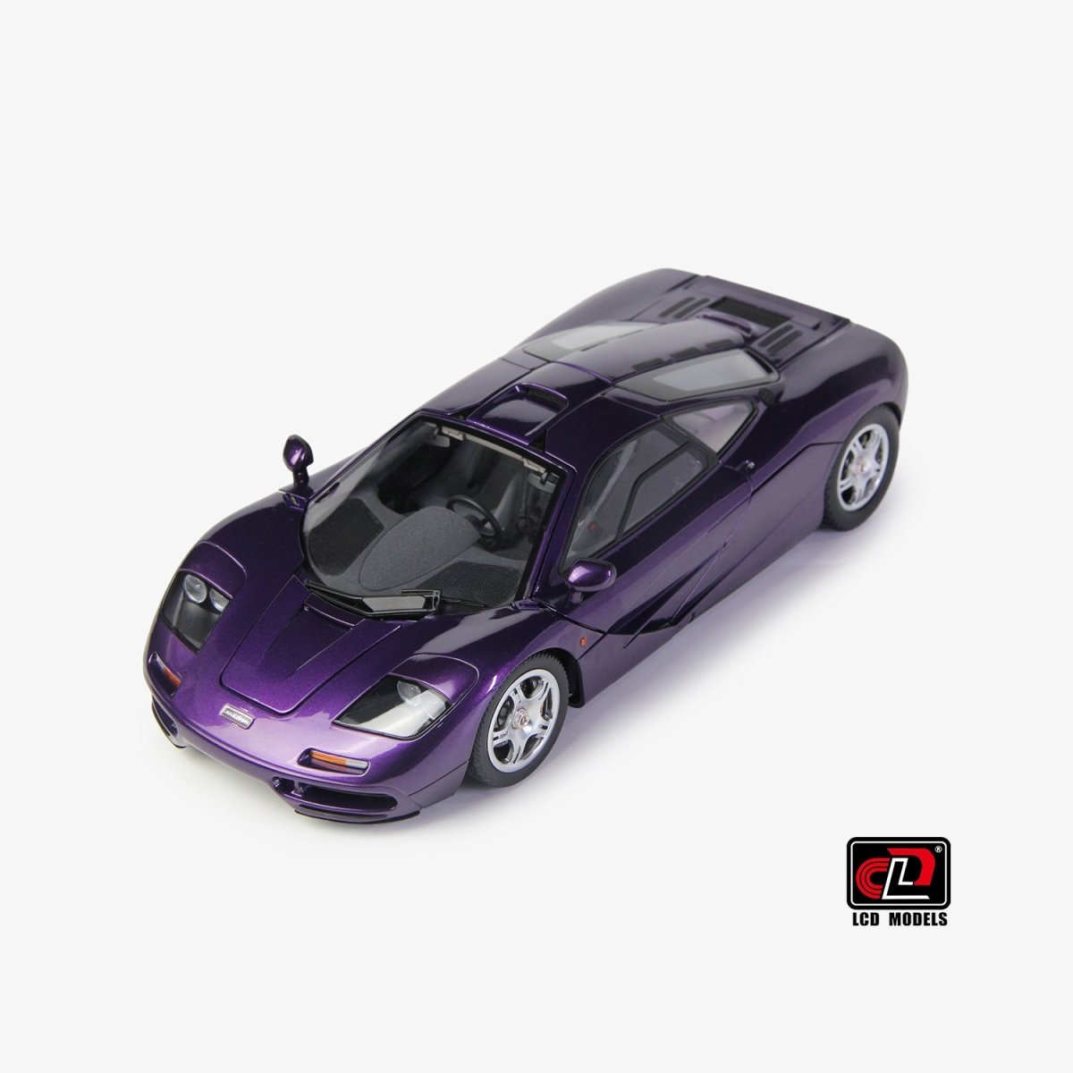 LCD 1/18 Purple McLaren F1 Diecast Model Car - Garage 73