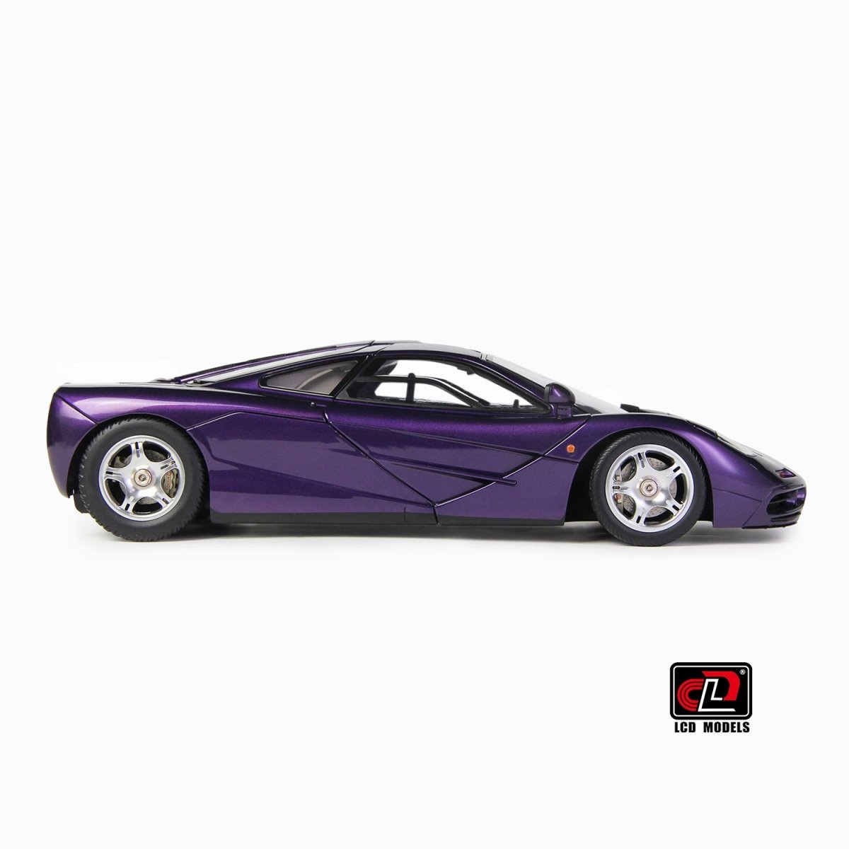 LCD 1/18 Purple McLaren F1 Diecast Model Car - Garage 73