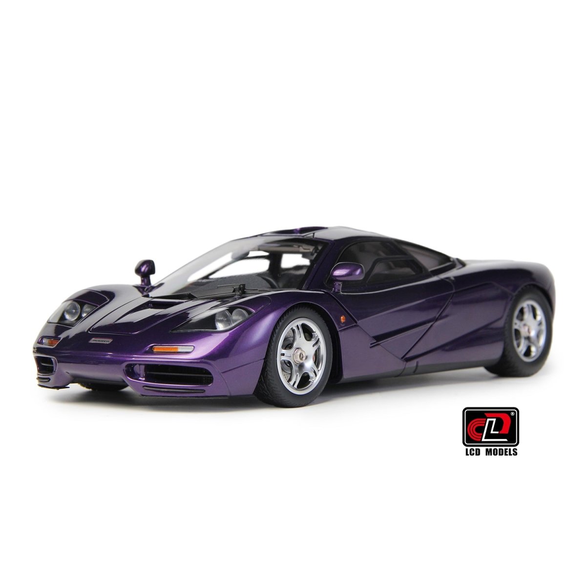 LCD 1/18 Purple McLaren F1 Diecast Model Car - Garage 73