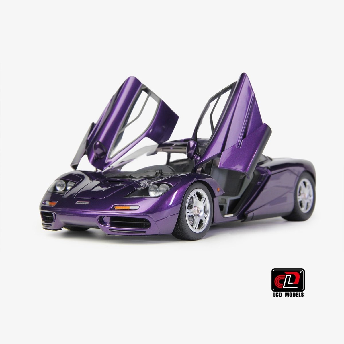 LCD 1/18 Purple McLaren F1 Diecast Model Car - Garage 73