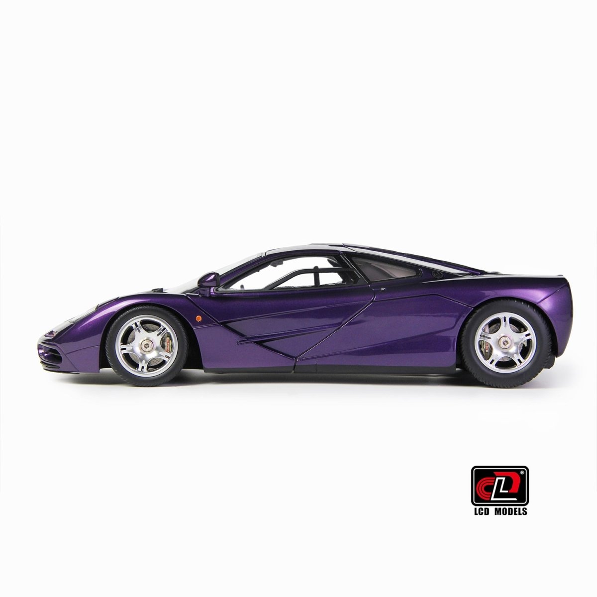 LCD 1/18 Purple McLaren F1 Diecast Model Car - Garage 73