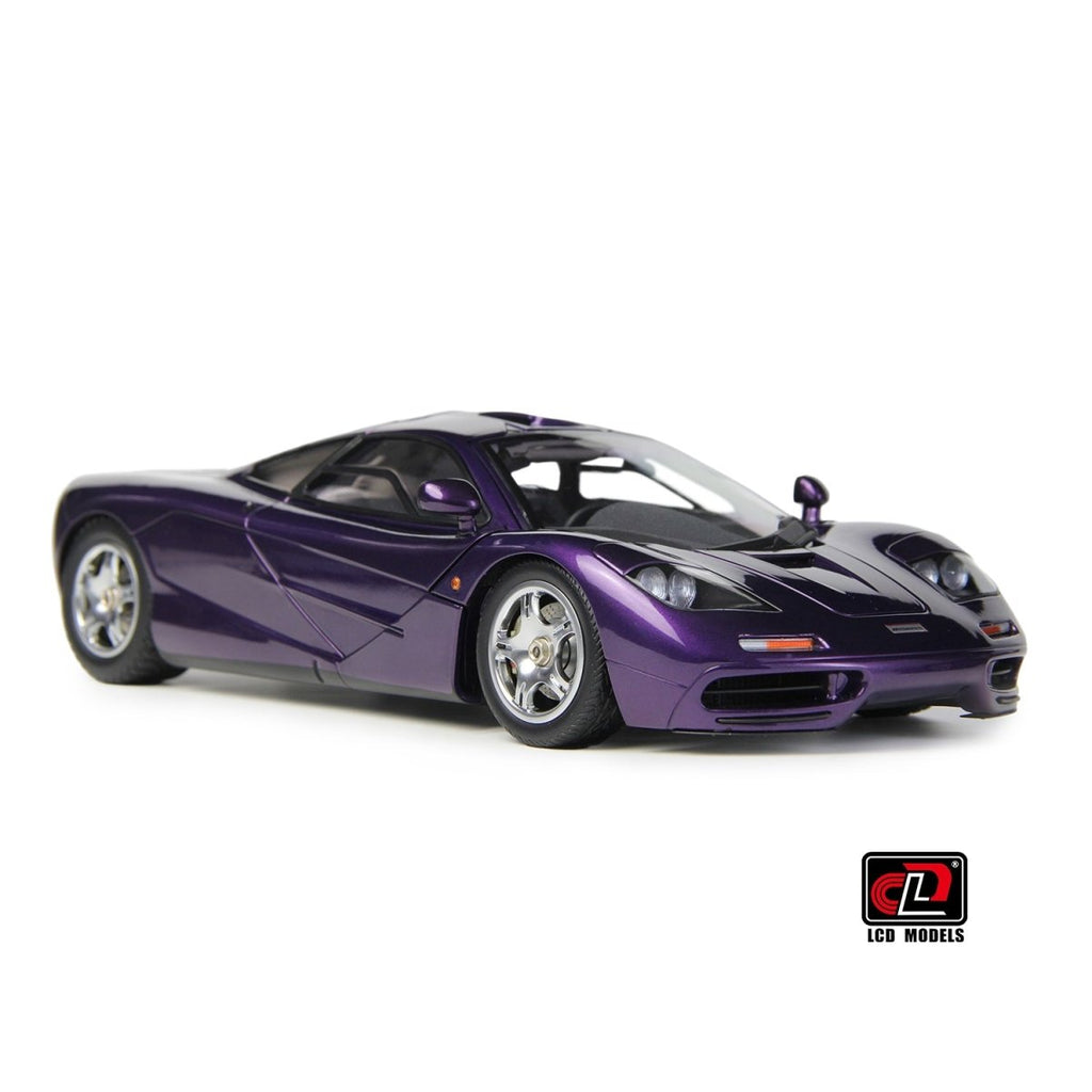 LCD 1/18 Purple McLaren F1 Diecast Model Car - Garage 73