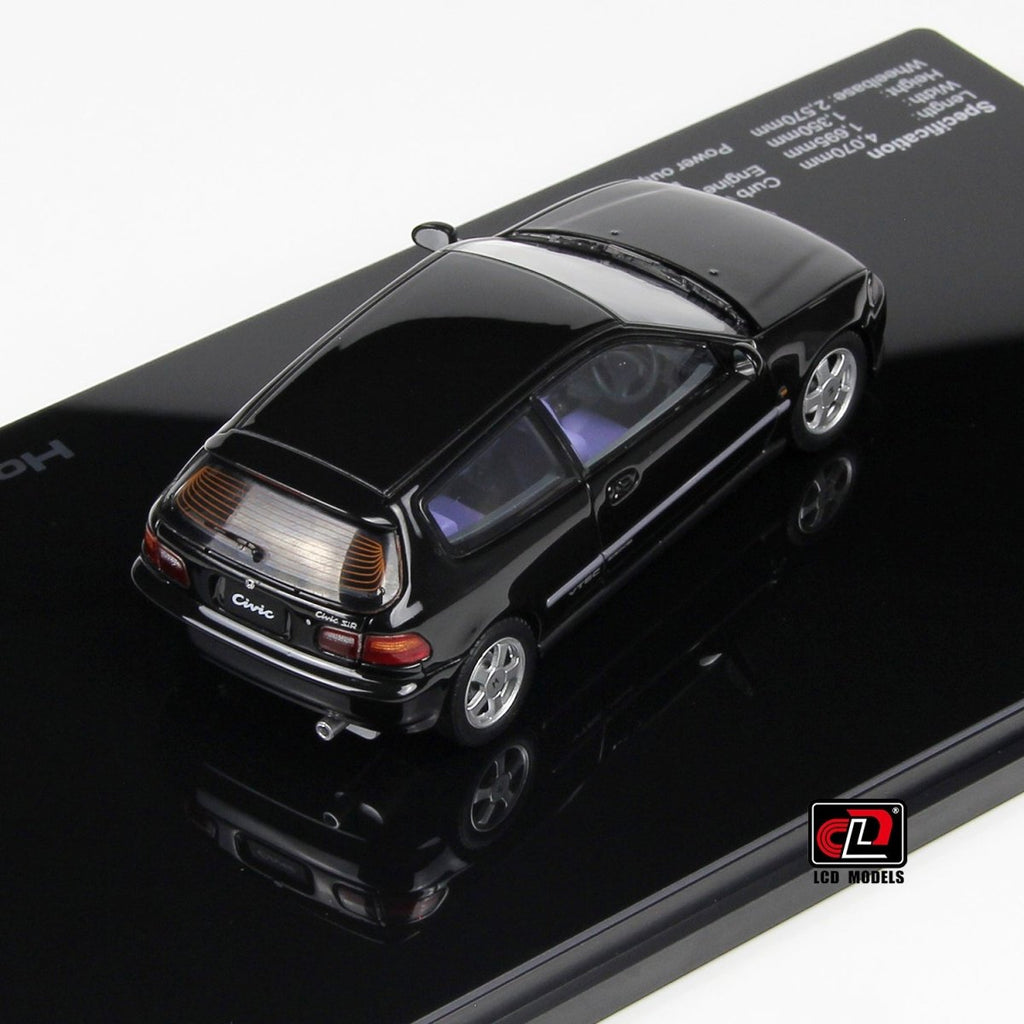 LCD 1/43 Honda CIVIC SiR II(EG6) - Black - Garage 73