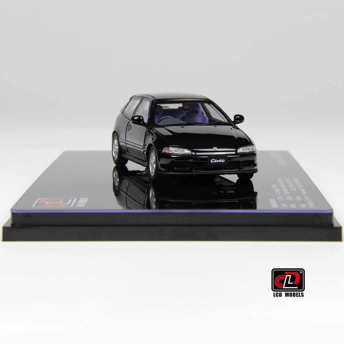 LCD 1/43 Honda CIVIC SiR II(EG6) - Black - Garage 73