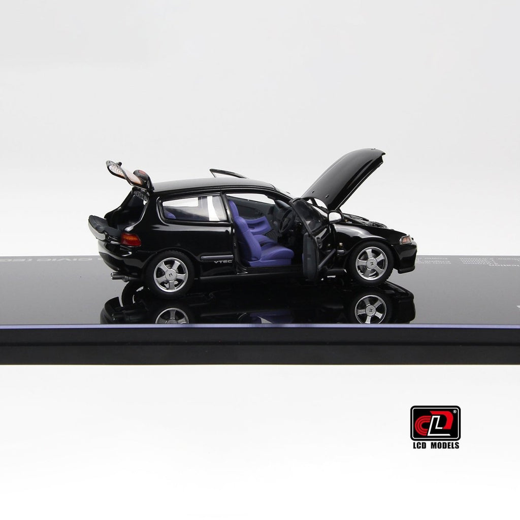 LCD 1/43 Honda CIVIC SiR II(EG6) - Black - Garage 73