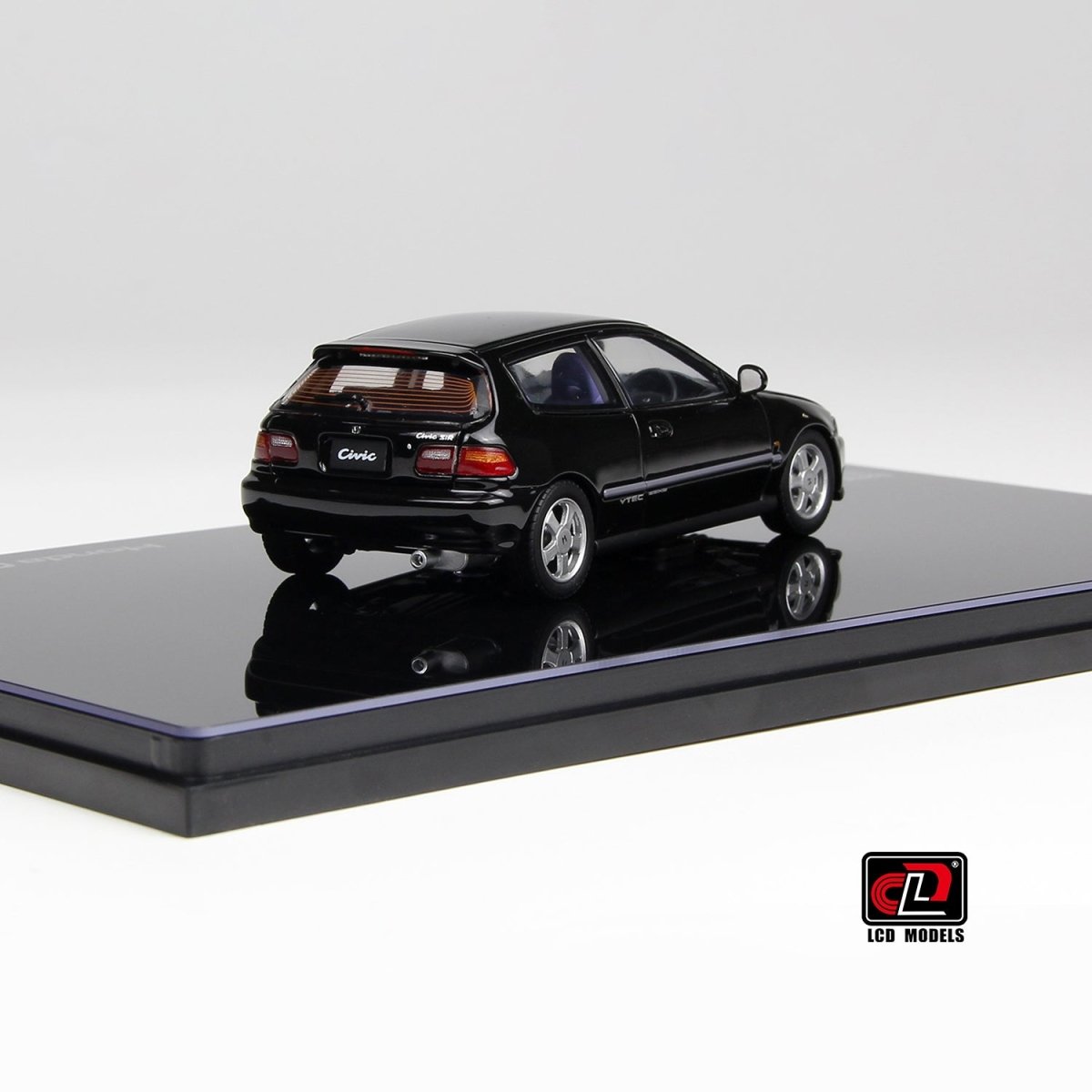 LCD 1/43 Honda CIVIC SiR II(EG6) - Black - Garage 73
