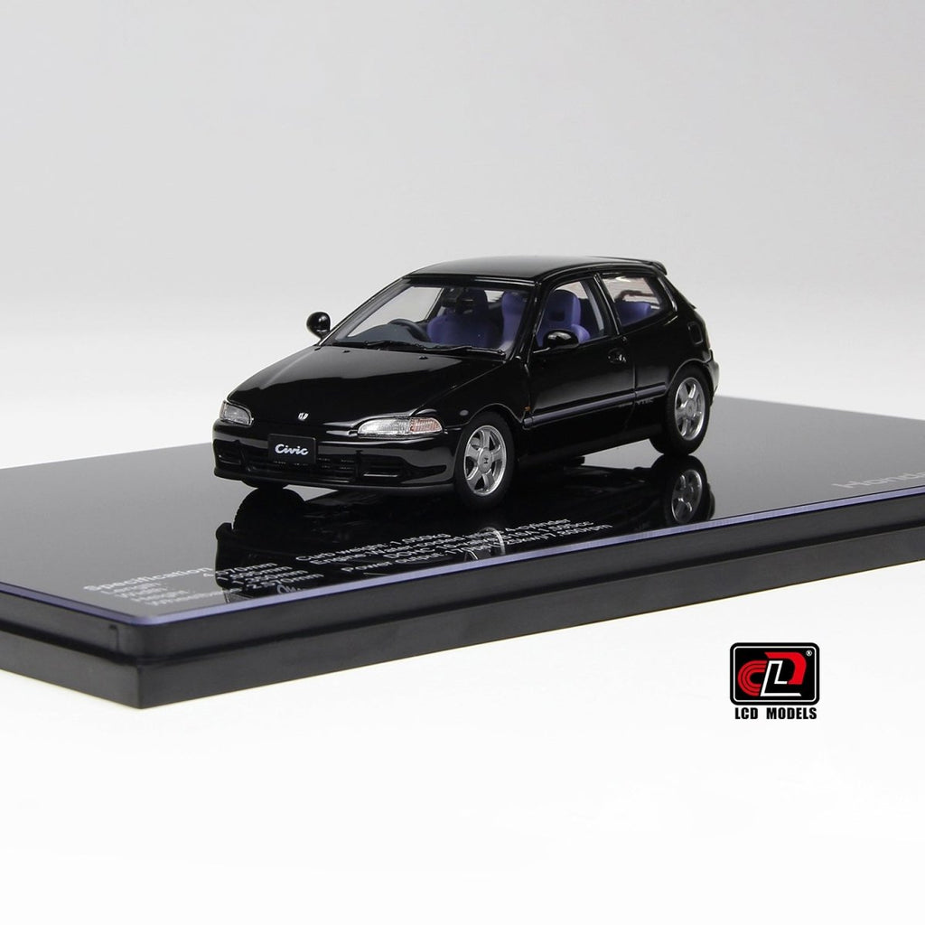 LCD 1/43 Honda CIVIC SiR II(EG6) - Black - Garage 73