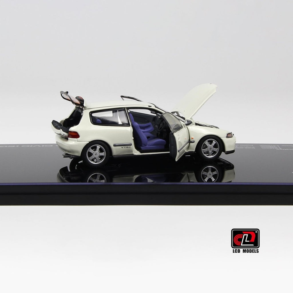 LCD 1/43 Honda CIVIC SiR II(EG6) - White - Garage 73