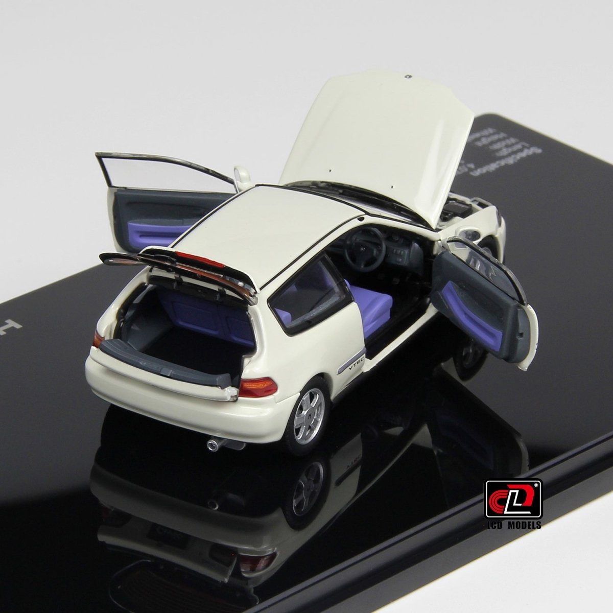 LCD 1/43 Honda CIVIC SiR II(EG6) - White - Garage 73
