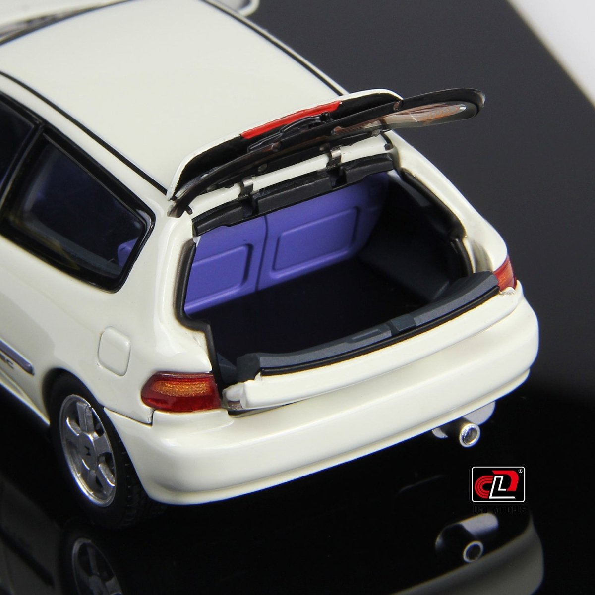 LCD 1/43 Honda CIVIC SiR II(EG6) - White - Garage 73
