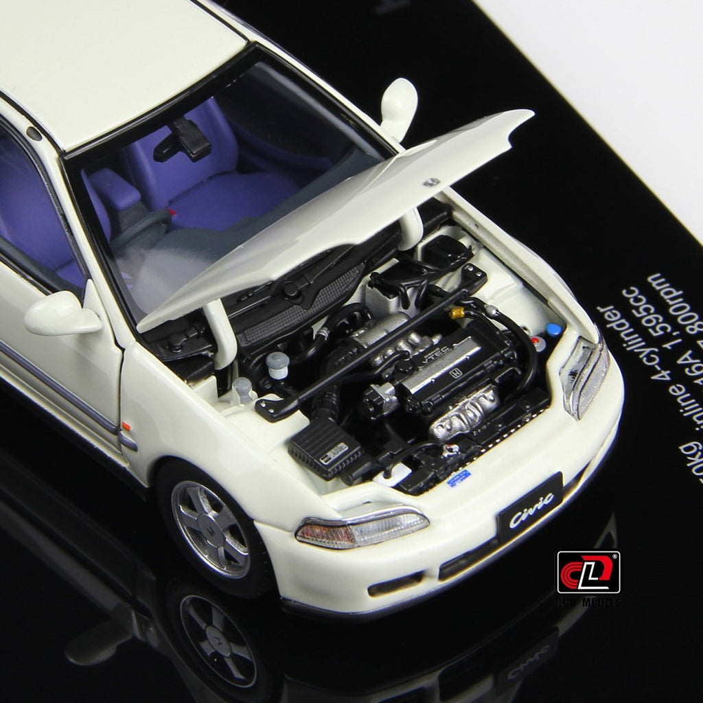 LCD 1/43 Honda CIVIC SiR II(EG6) - White - Garage 73