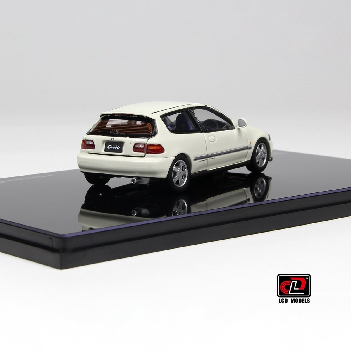 LCD 1/43 Honda CIVIC SiR II(EG6) - White - Garage 73