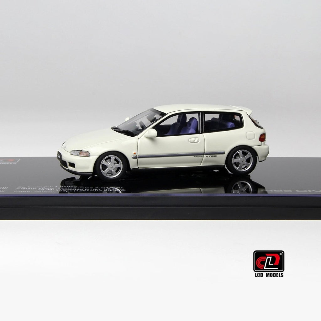LCD 1/43 Honda CIVIC SiR II(EG6) - White - Garage 73
