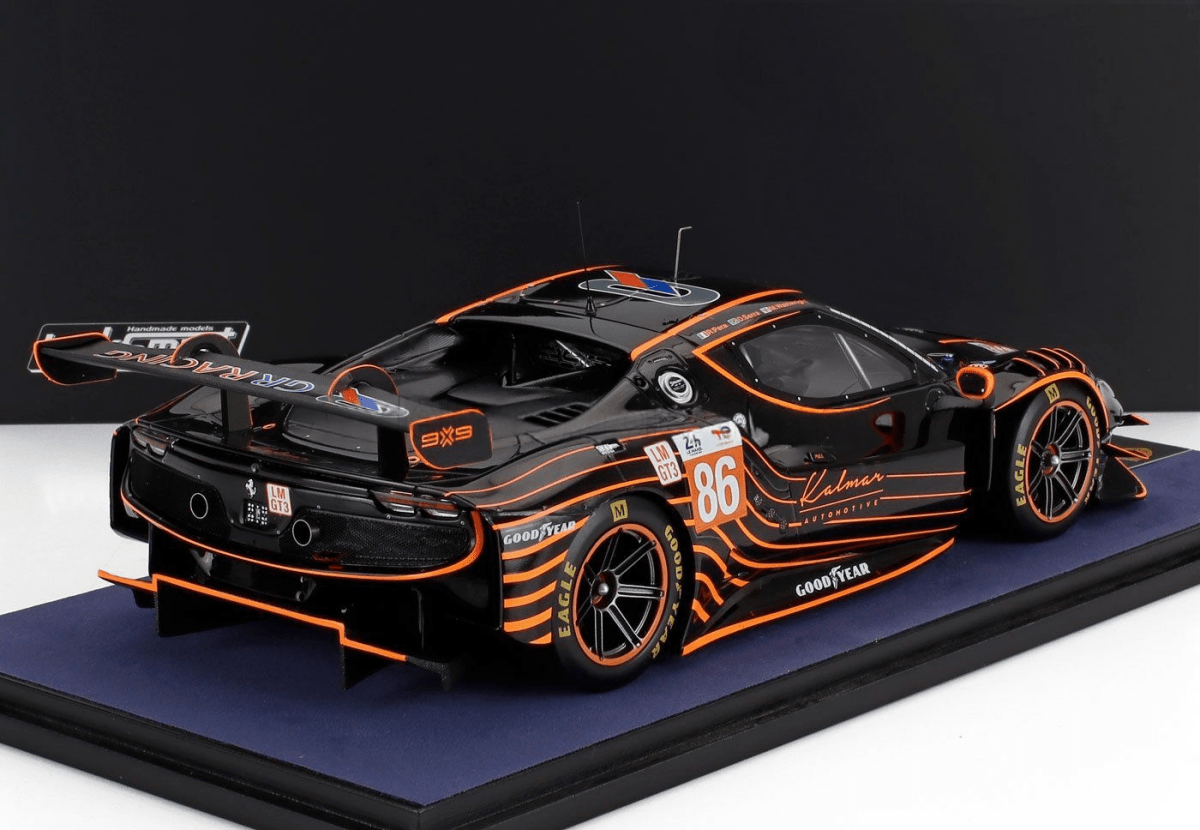 Looksmart 1/18 FERRARI - 296 GT3 3.0L TURBO V6 TEAM GR RACING N 86 24h LE MANS 2024 - Garage 73