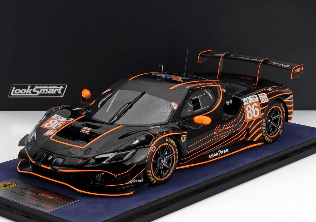 Looksmart 1/18 FERRARI - 296 GT3 3.0L TURBO V6 TEAM GR RACING N 86 24h LE MANS 2024 - Garage 73
